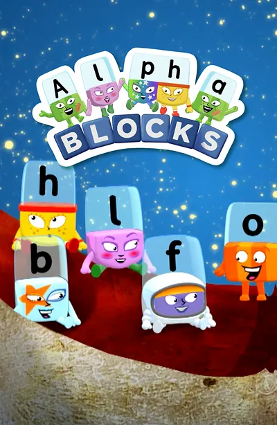 Poster Alphablocks, kartun belajar huruf dan fonik