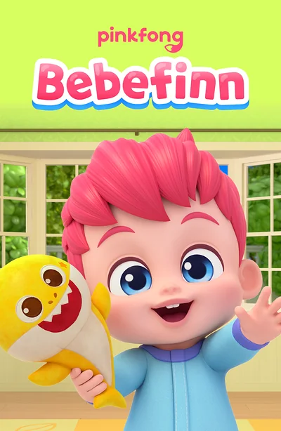 Poster Pinkfong Bebefinn, lagu dan rutin harian anak kecil