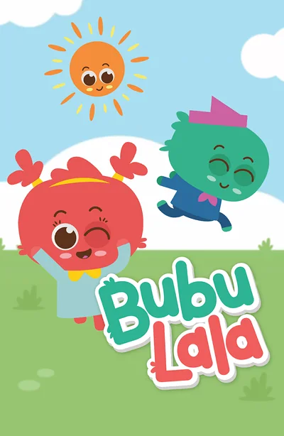 Poster Bubu Lala, kartun untuk anak kecil