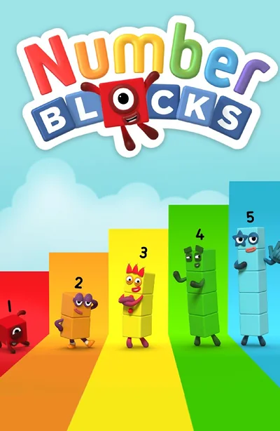Poster Numberblocks, kartun belajar nombor