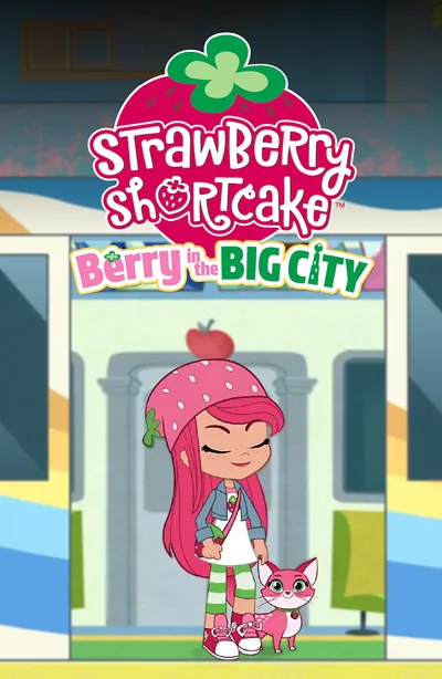 Poster Strawberry Shortcake Berry in the Big City, kartun persahabatan