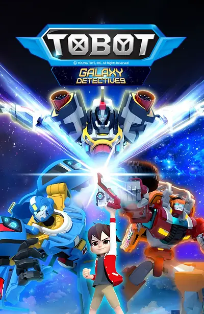 Poster Tobot Galaxy Detectives, kartun robot dan misteri