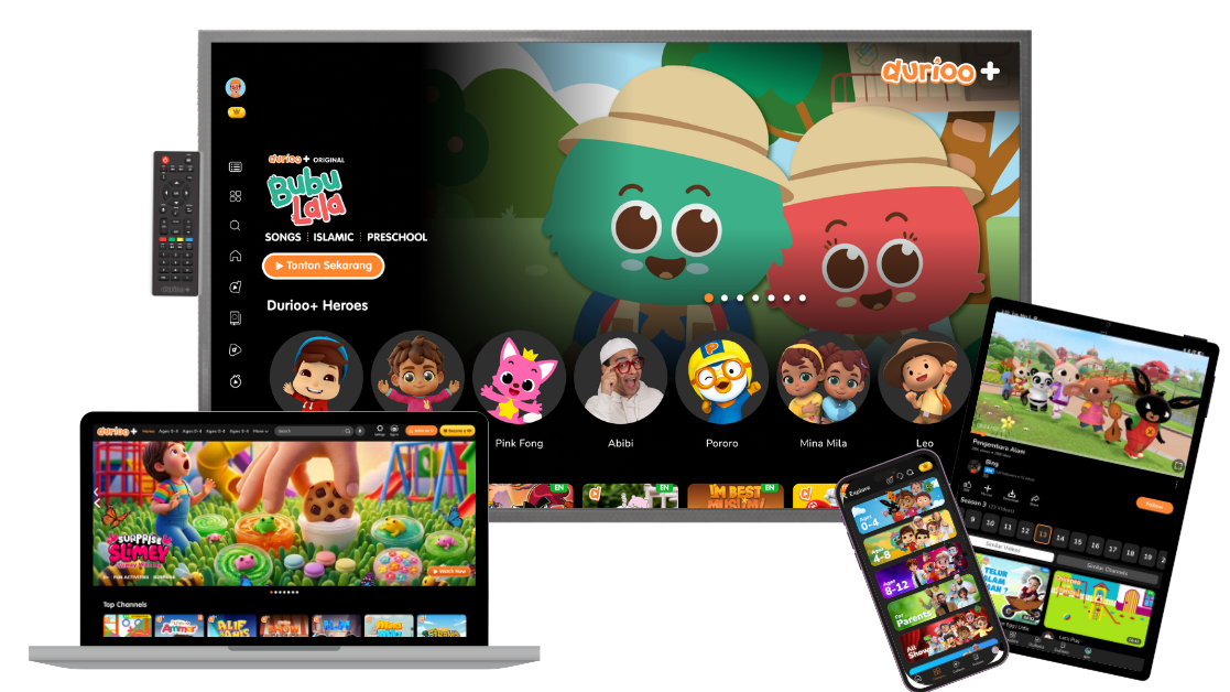 Durioo+ on all devices