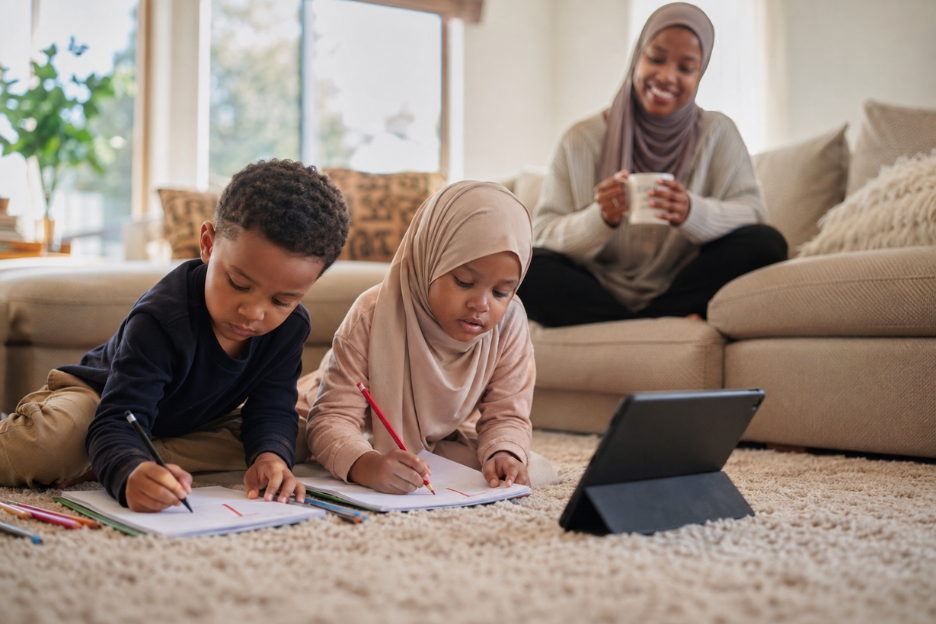 Muslim family